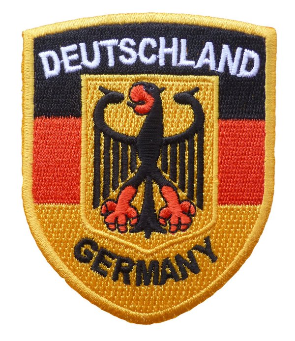 Netflags Stickwappen Deutschland mit Adler