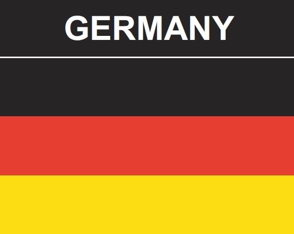 Netflags Flaggenaufkleber Deutschland