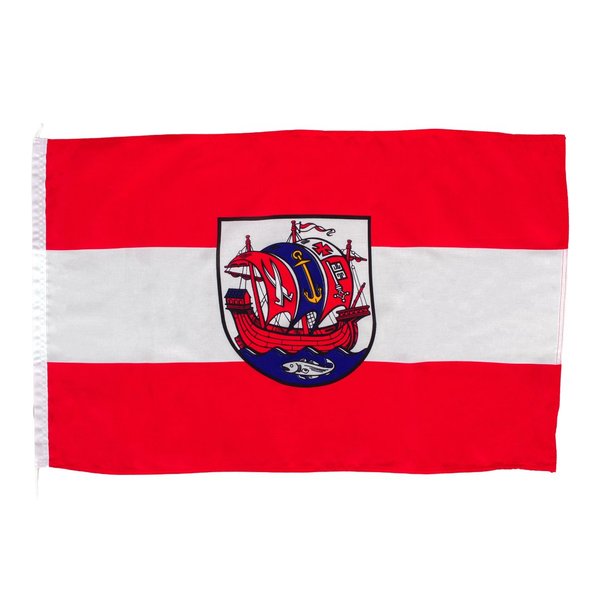 Netflags Regionalflagge Bremerhaven (Schiffsflagge 160 g/qm)
