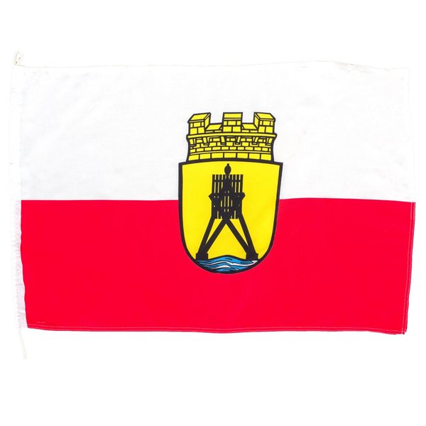 Netflags Regionalflagge Cuxhaven (Schiffsflagge 160 g/qm)
